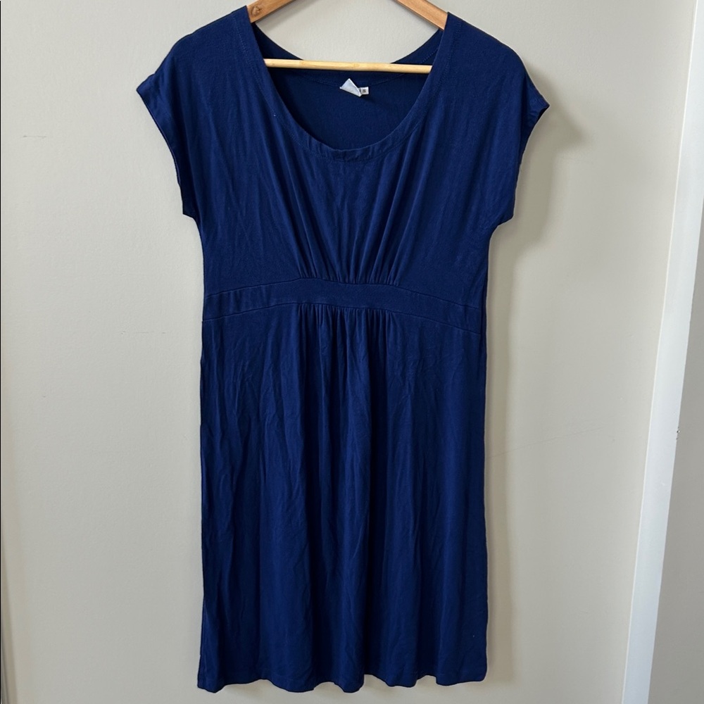MOTHER maternity Deep Blue Dress